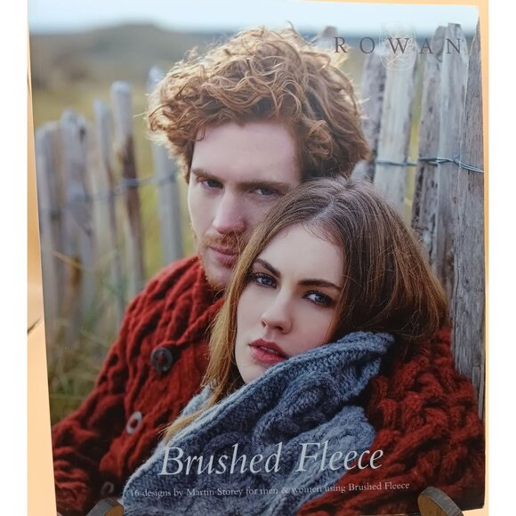 Rowan "Brushed Fleece" Knitting Pattern Book By Martin Storey - Picture 1 of 2
